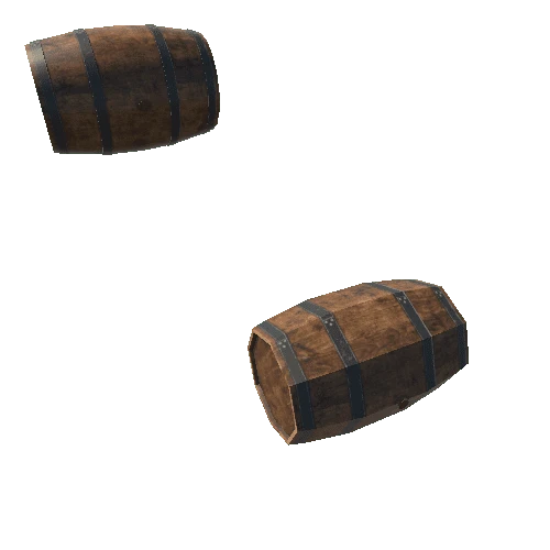 Wooden Barrels Metal circles (1)